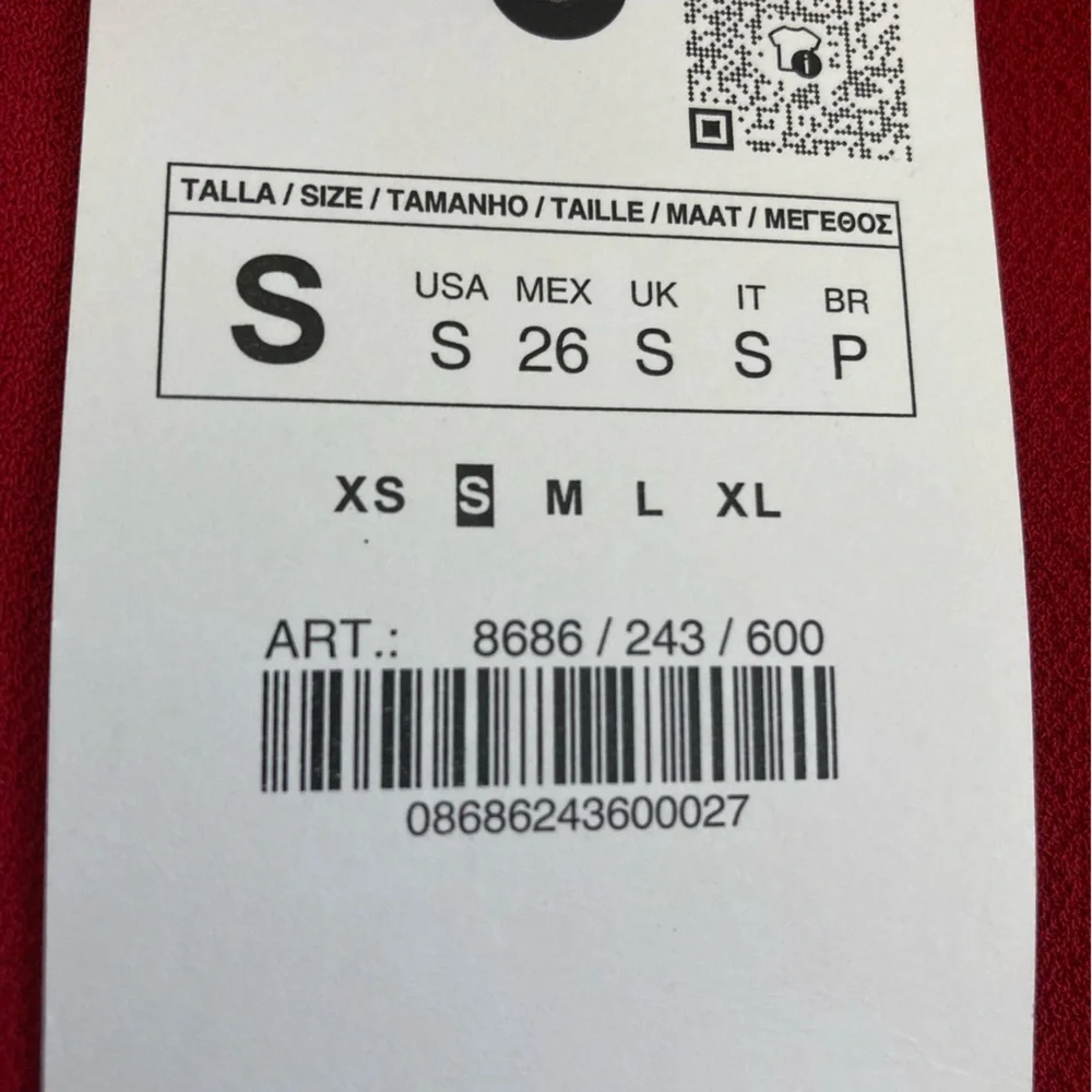NWT Zara Red Midi Dress - Picture 11 of 11